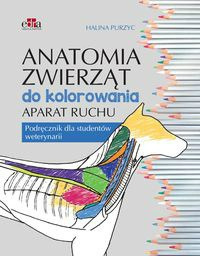 Anatomia zwierząt do kolorowania, Aparat ruchu, Podręcznik dla studentów weterynarii