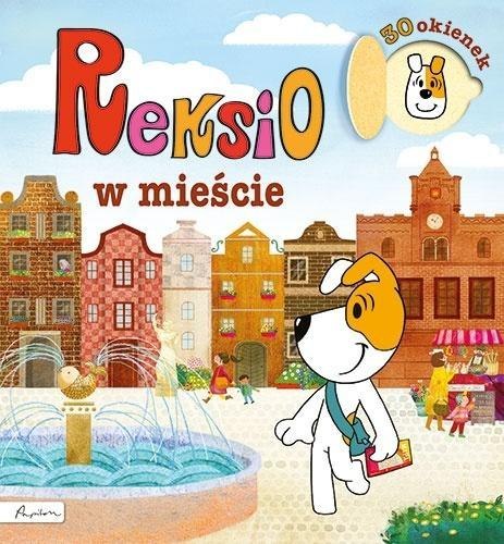 Reksio w mieście. Książka z okienkami