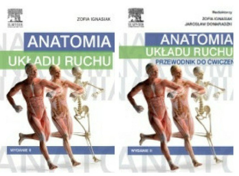 Anatomia układu ruchu. PODRĘCZNIK wyd.II + ĆWICZENIA wyd.II