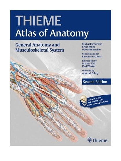 PROMETHEUS 2ND EDITION VOL.I - THIEME ATLAS OF ANATOMY, GENERAL ANATOMY AND MUSCULOSKELETAL SYSTEM