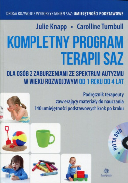 Kompletny program terapii SAZ Podręcznik terapeuty z płytą DVD
