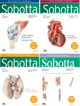 Atlas anatomii człowieka Sobotta. Łacińskie mianownictwo. Tomy 1-3 + Tablice anatomiczne Sobotta. Łacińskie mianownictwo