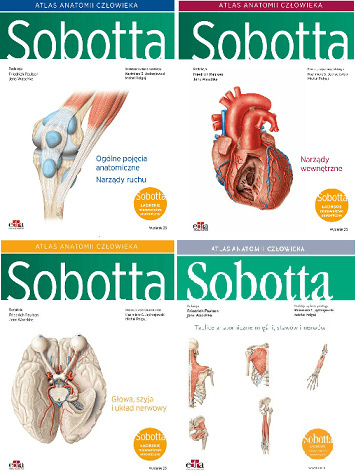 Atlas anatomii człowieka Sobotta. Łacińskie mianownictwo. Tomy 1-3 + Tablice anatomiczne Sobotta. Łacińskie mianownictwo