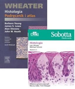 Wheater Histologia Podręcznik i atlas + Sobotta Flashcards. Histologia